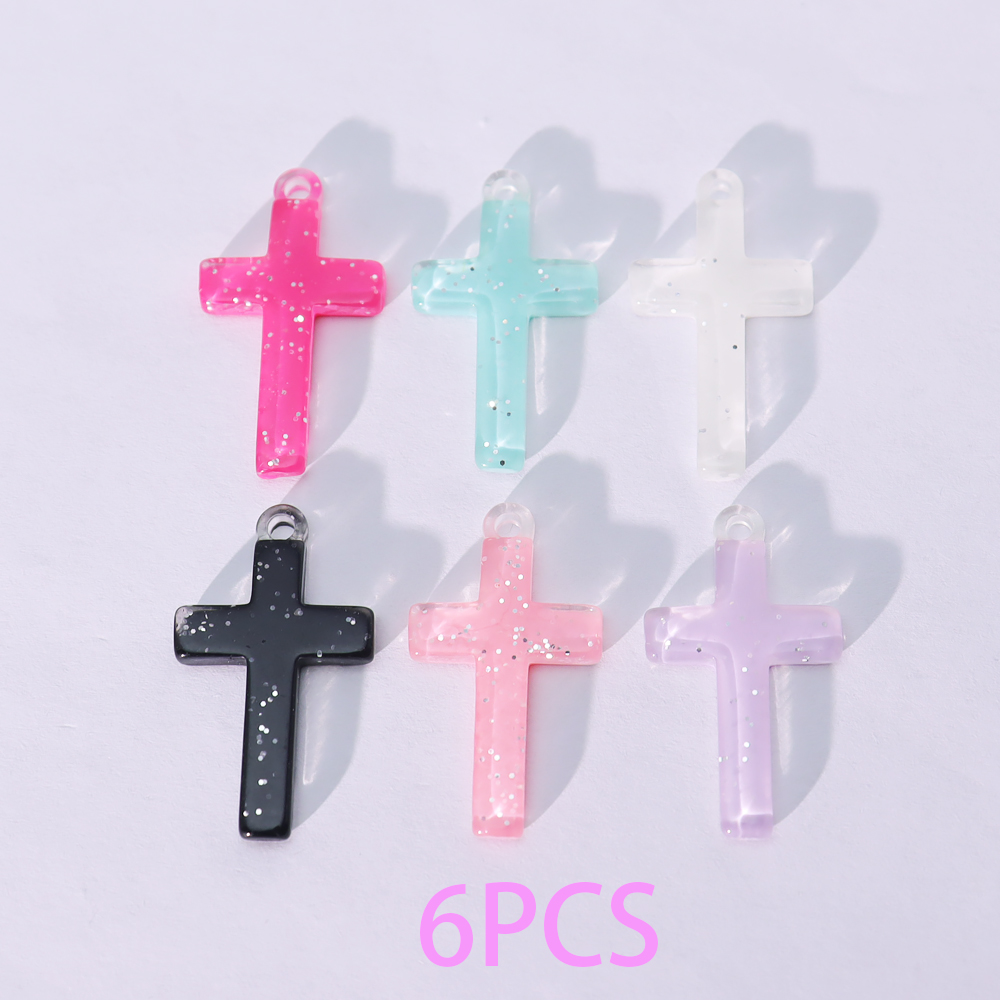 6pcs DIY earring pendant Flatb - Body Jewelry Y2K review and price