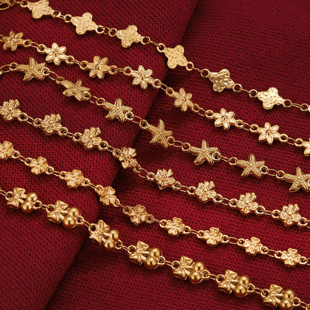 1Meter Stainless Steel Flower  - Body Jewelry Wholesale review and price