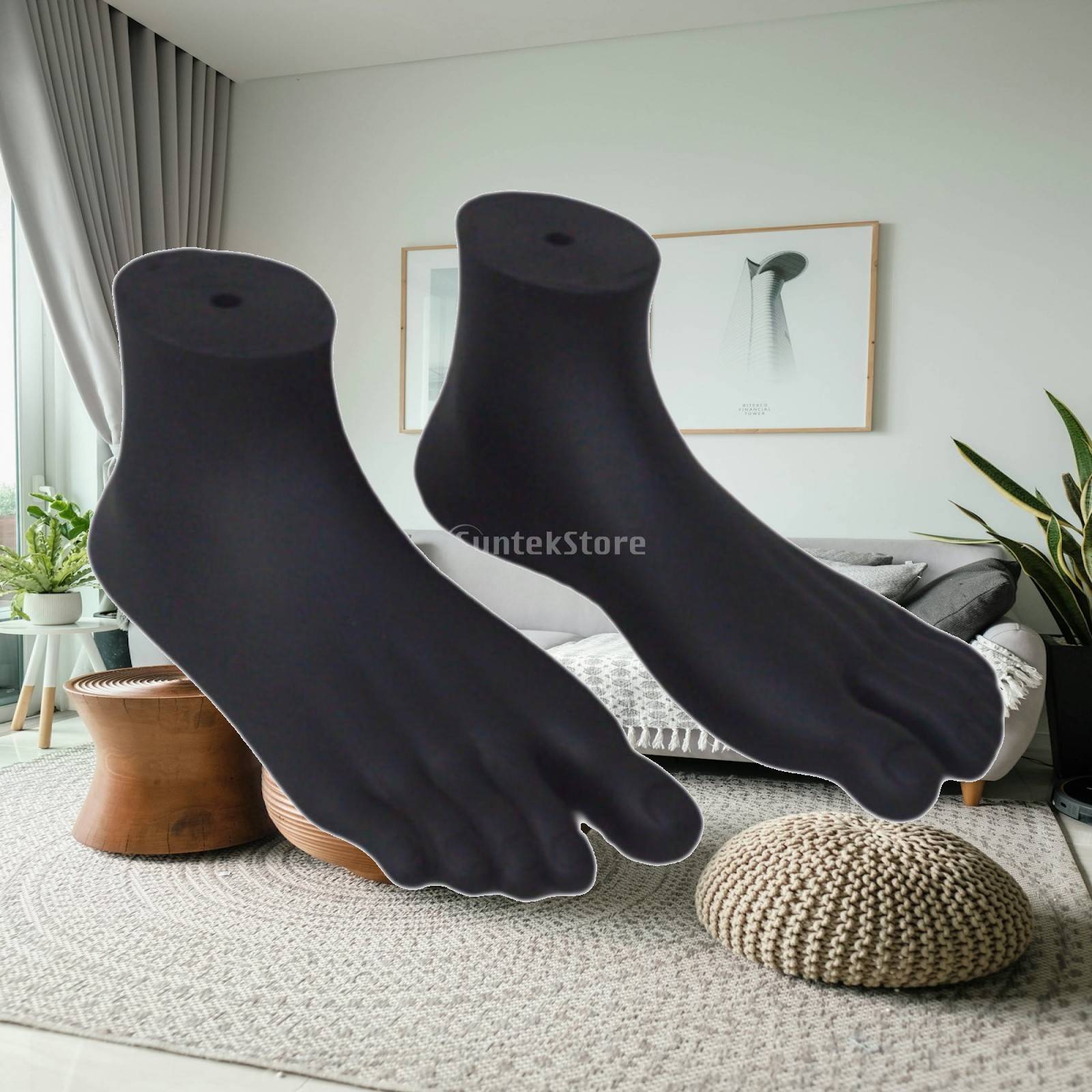 2Pcs Mannequin Foot Manikin Fe - Body Jewelry Mall review and price