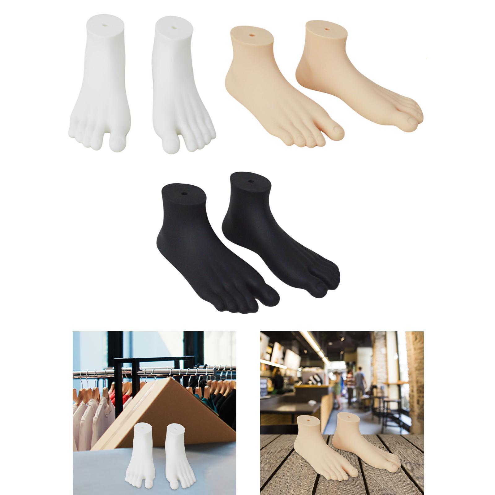 2Pcs Mannequin Foot Manikin Fe - Body Jewelry Mall review and price