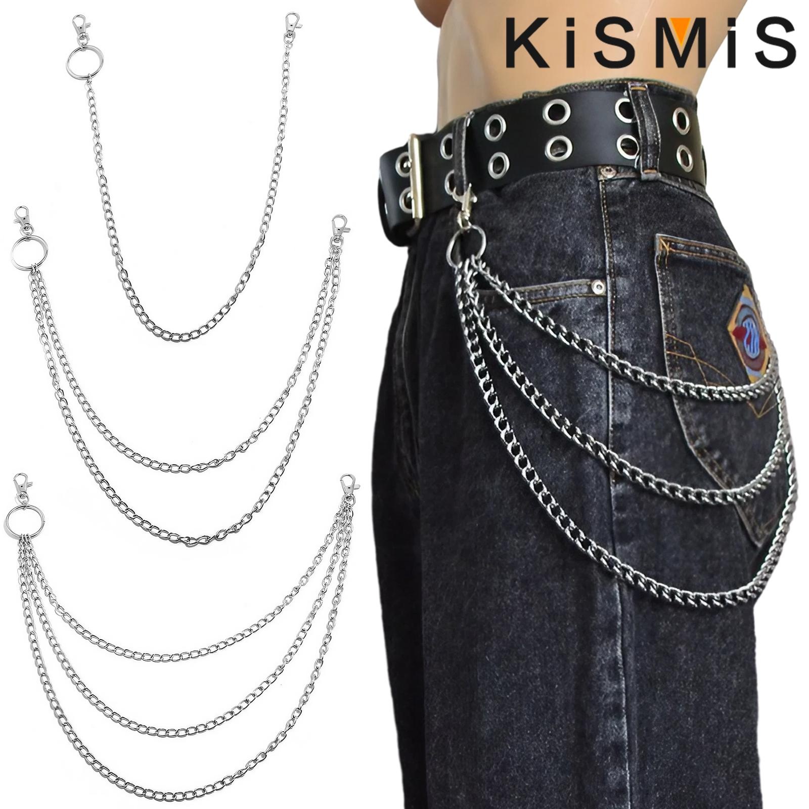 KISMIS 1PC Punk Street keychai - Body Jewelry Leg Chain review and price