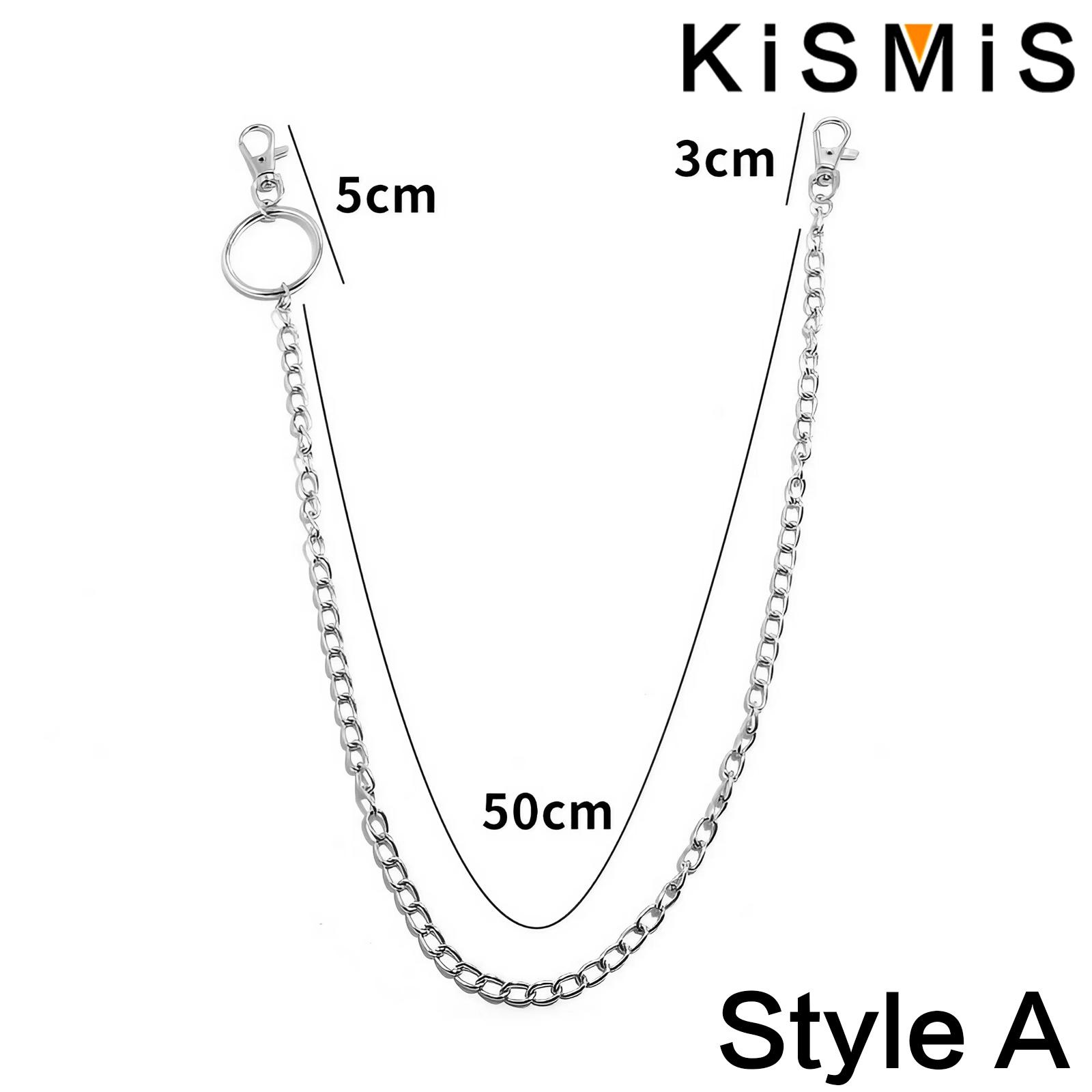 KISMIS 1PC Punk Street keychai - Body Jewelry Leg Chain review and price