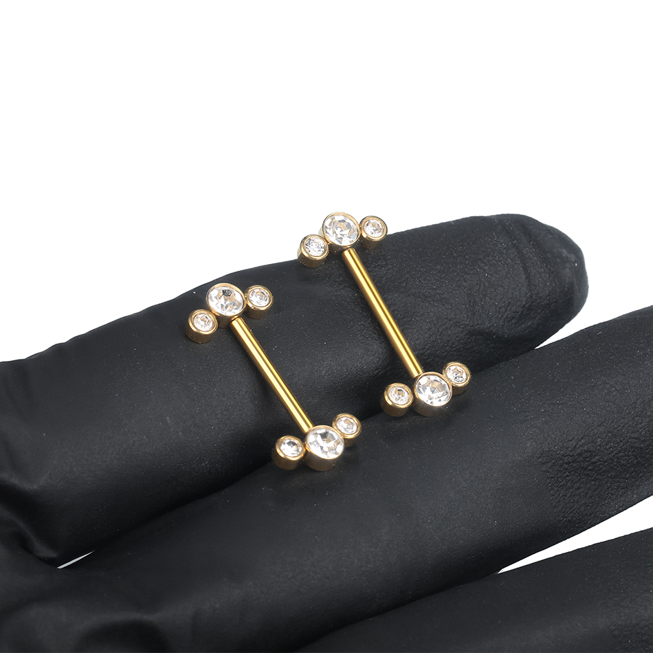 1/5PCS G23 Titanium PIERC Gold - Zoor Body Jewelry review and price