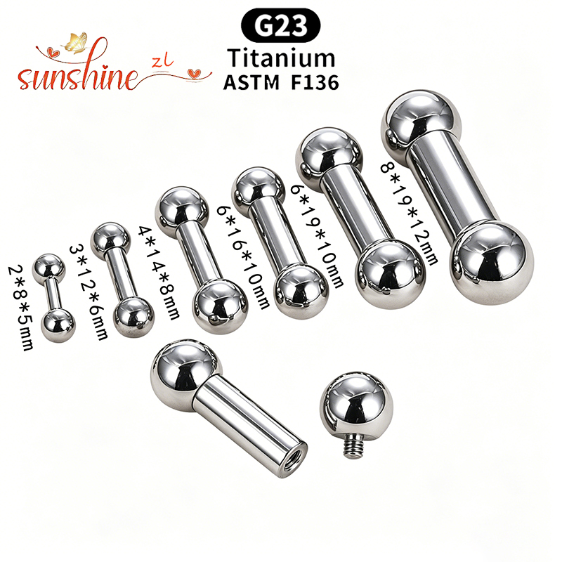 Implant Grade Titanium ASTM F1 - Body Jewelry Internally Threaded review and price