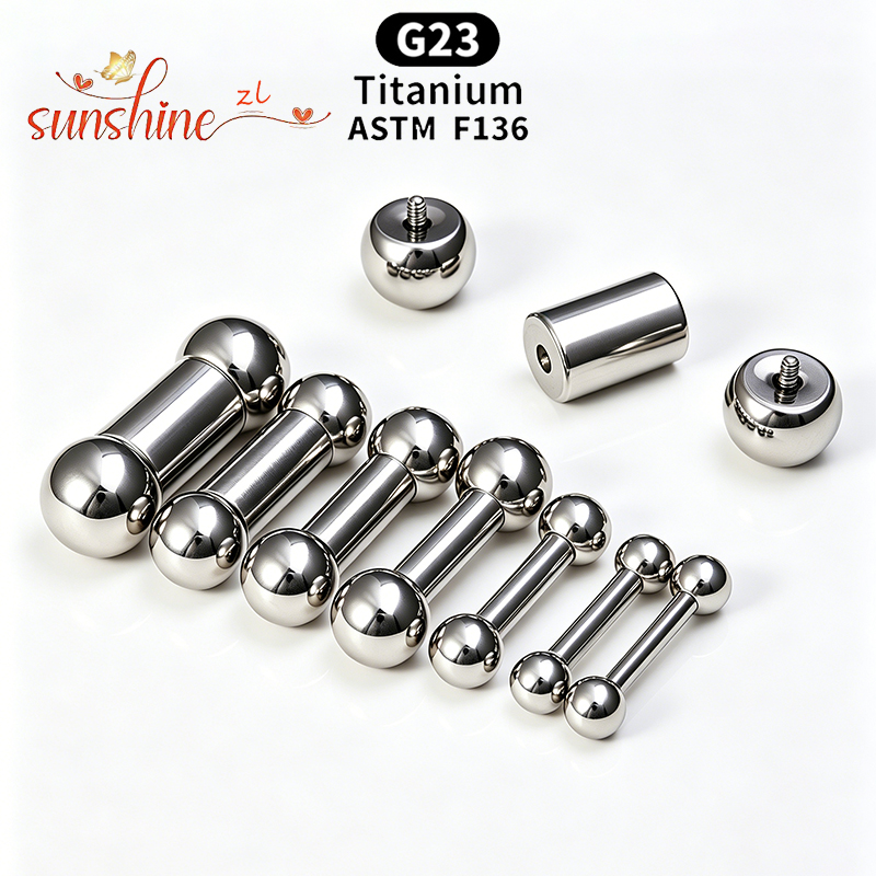 Implant Grade Titanium ASTM F1 - Body Jewelry Internally Threaded review and price
