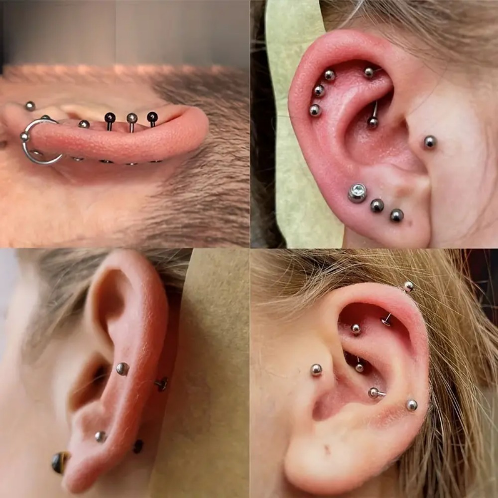 10pcs G23 Titanium Internally  - Body Jewelry Internally Threaded review and price