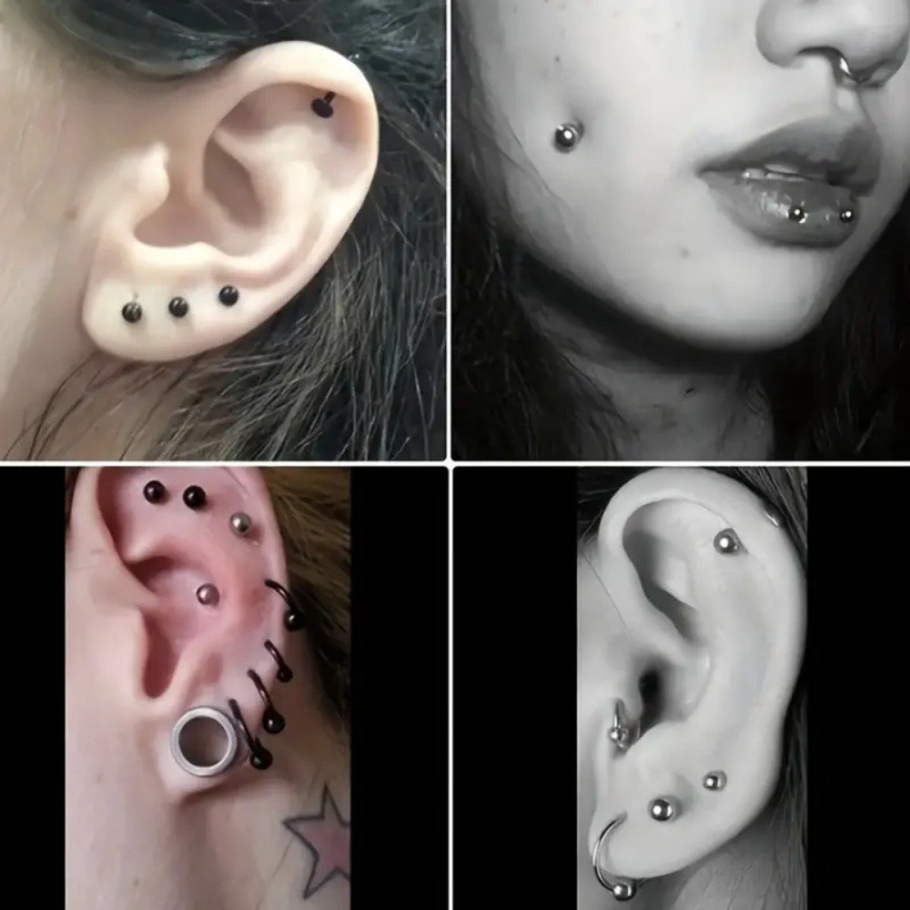 10pcs G23 Titanium Internally  - Body Jewelry Internally Threaded review and price