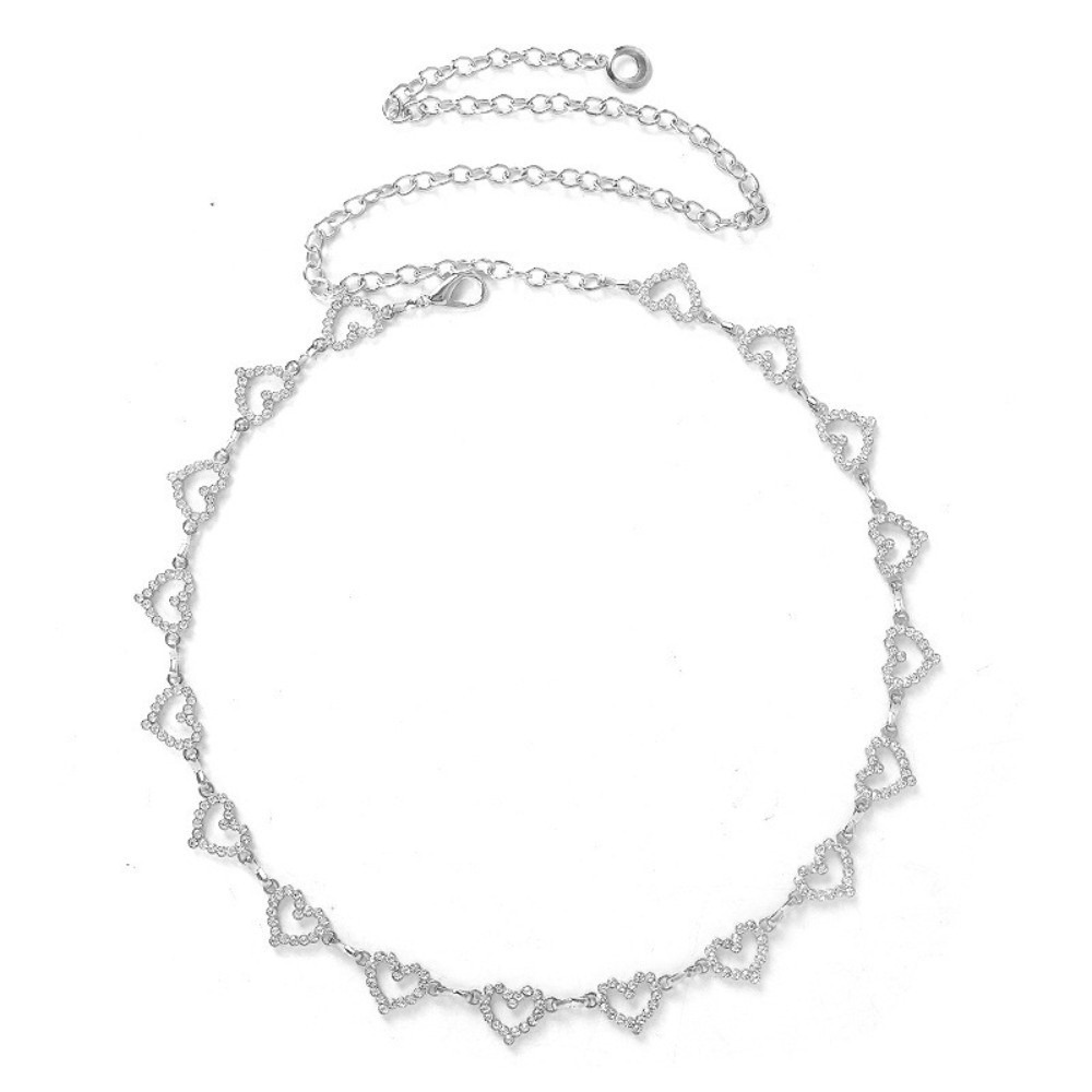 Fashion Tassel Heart Waist Cha - Body Jewelry Y2K review and price