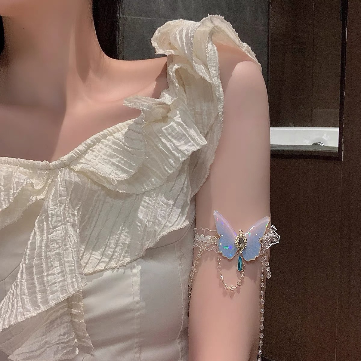 Fashionable Butterfly Pattern  - Body Jewelry Leg Chain review and price
