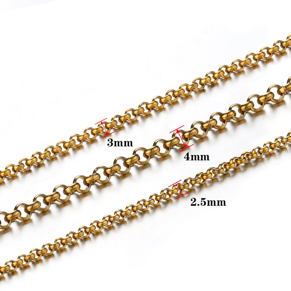 1 Meter 2-4mm Stainless Steel  - Body Jewelry Chains review and price