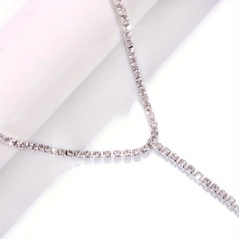 1 piece of sparkling rhineston - Body Jewelry Leg Chain review and price