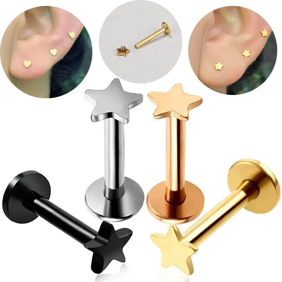 16G Piercing Titanium Steel In - Body Jewelry Internally Threaded review and price