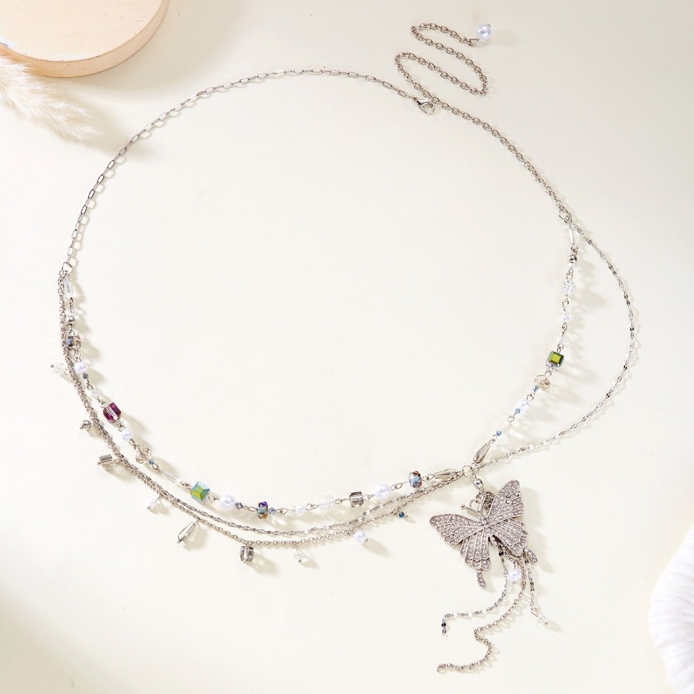 Y2K Butterfly Waist Chain Mult - Body Jewelry Y2K review and price
