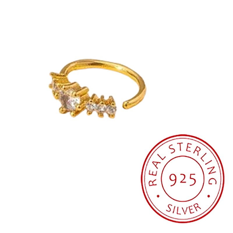 Simple Single Row Geometric S9 - Yellow Body Jewelry review and price