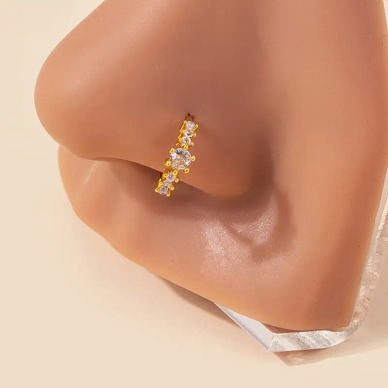 Simple Single Row Geometric S9 - Yellow Body Jewelry review and price