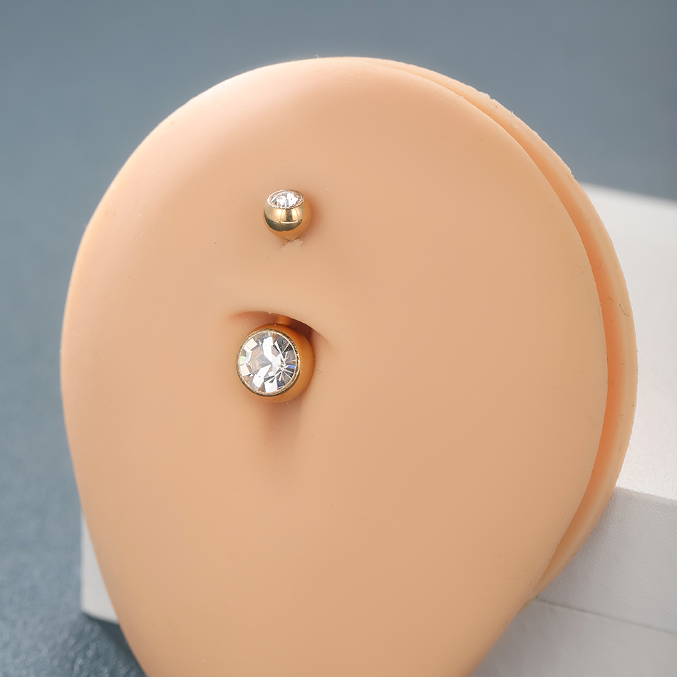 10pcs/lot Titanium Crystal Bel - Zoor Body Jewelry review and price