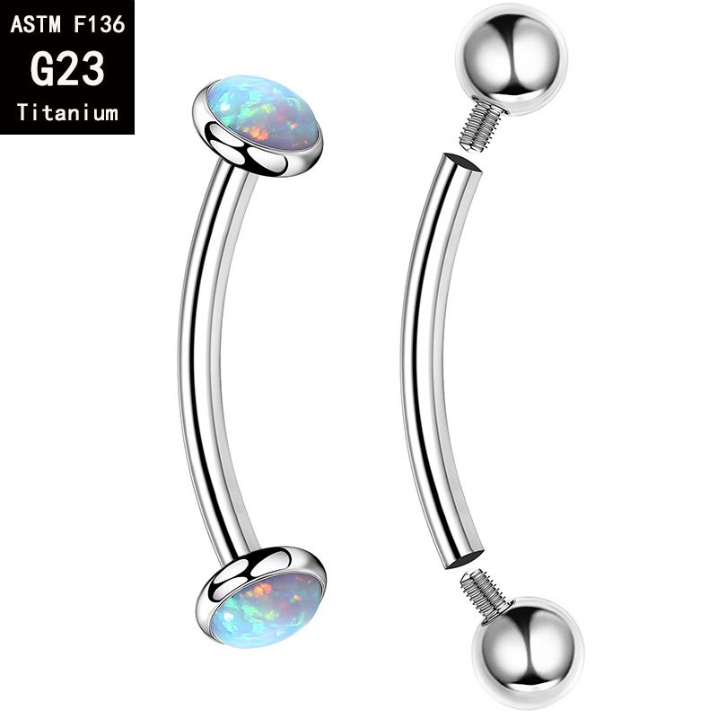 5 Pcs/Lot ASTM F136 Titanium I - Body Jewelry Internally Threaded review and price