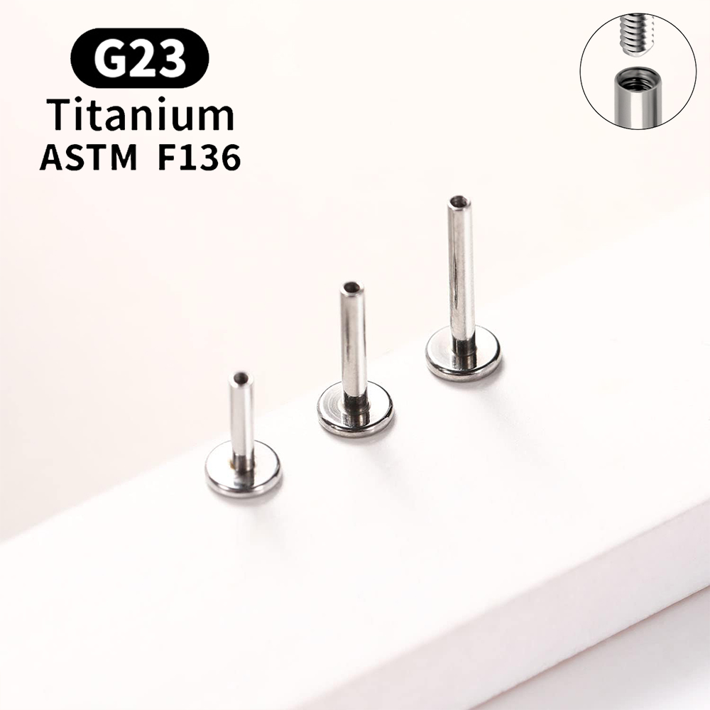 10PCS G23 Titanium Piercing In - Body Jewelry Internally Threaded review and price