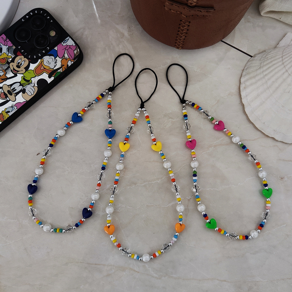 KKBEAD Heart Phone Charm Y2K A - Body Jewelry Y2K review and price