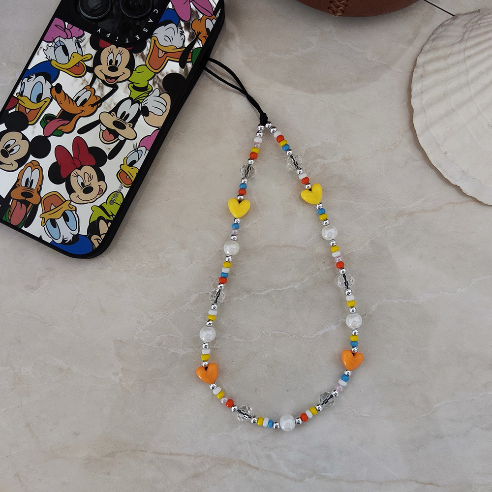 KKBEAD Heart Phone Charm Y2K A - Body Jewelry Y2K review and price