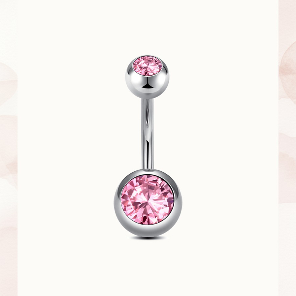 1pcs Titanium Belly Ring Belly - Body Jewelry Internally Threaded review and price