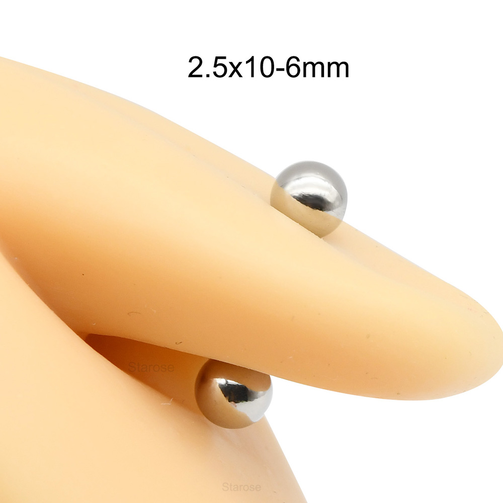 1Pc 12G-00G Stainless Steel St - Body Jewelry Internally Threaded review and price