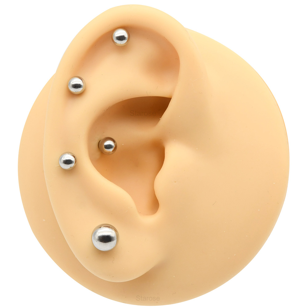 1Pc 12G-00G Stainless Steel St - Body Jewelry Internally Threaded review and price