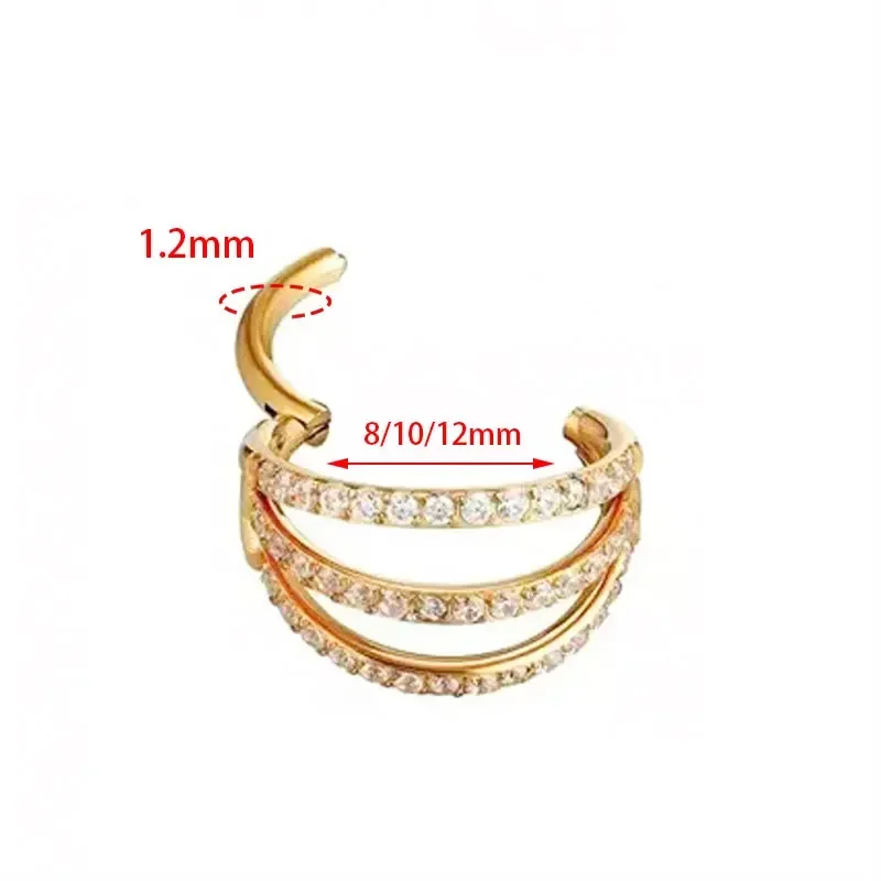 G23 Titanium Hinged Segment No - Zoor Body Jewelry review and price