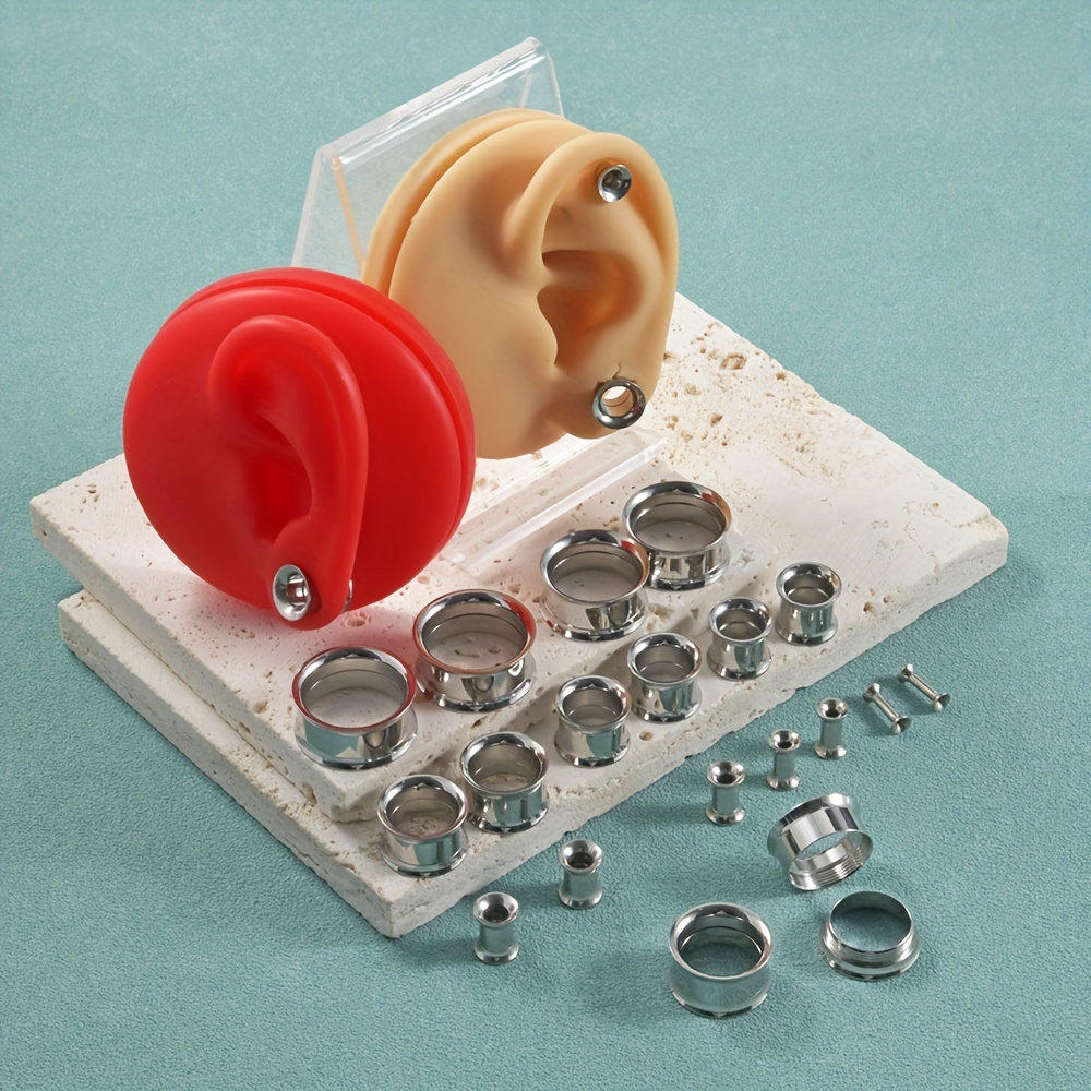 1 Pair/12 Pairs Set Stainless  - Body Jewelry Internally Threaded review and price