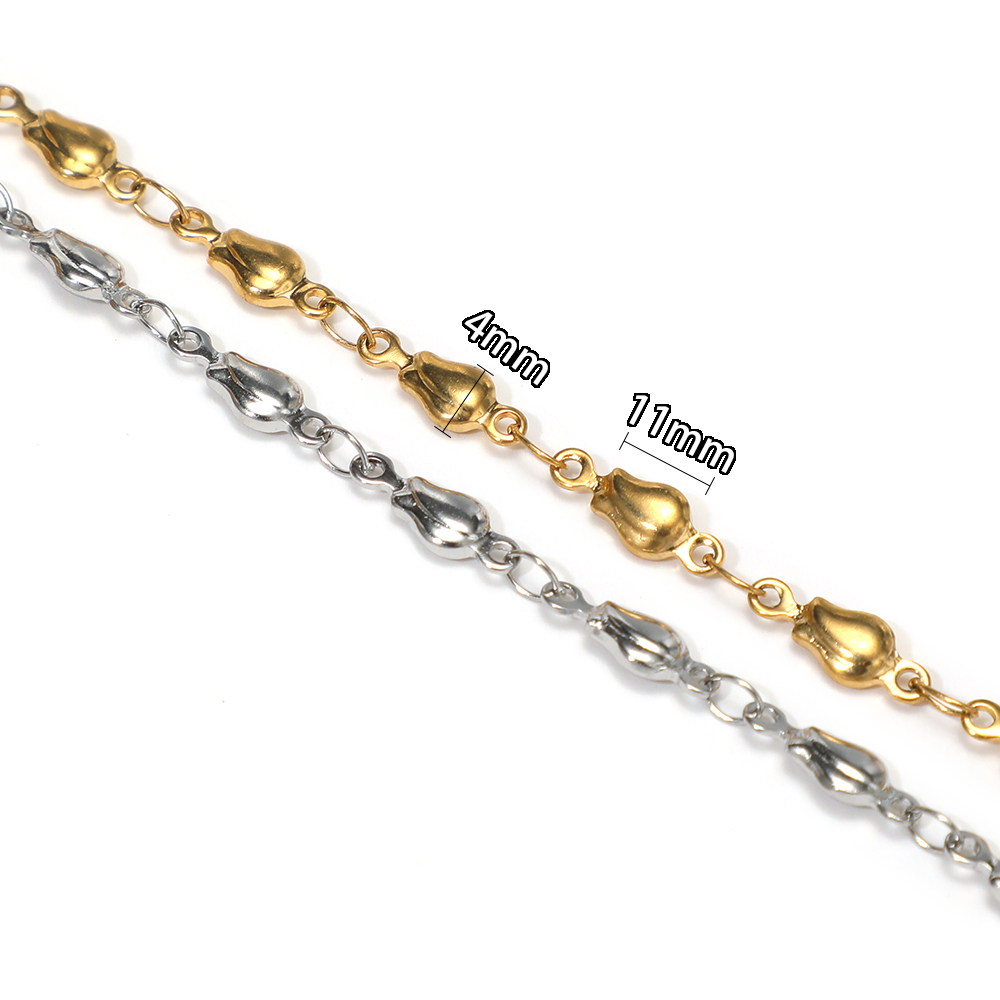 1 Meter Stainless Steel Flower - Body Jewelry Usa review and price