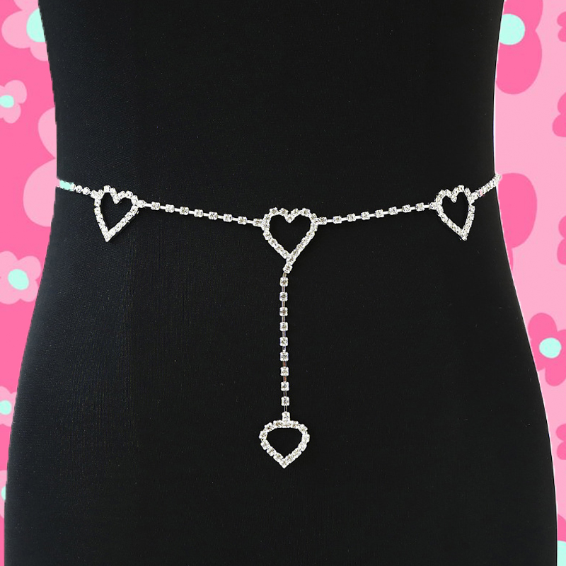 2000s Aesthetic Shiny Crystal  - Body Jewelry Y2K review and price